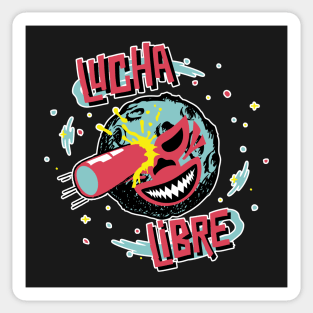 SPACE LUCHADOR Sticker